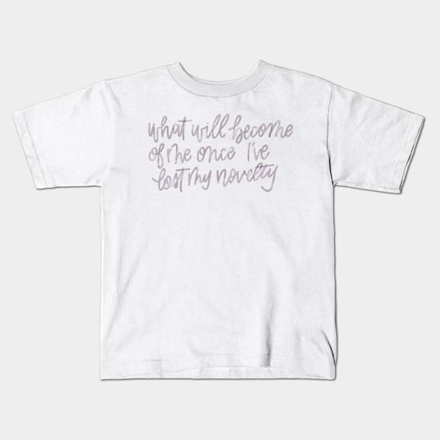 nothing new Kids T-Shirt by TheMidnightBruja